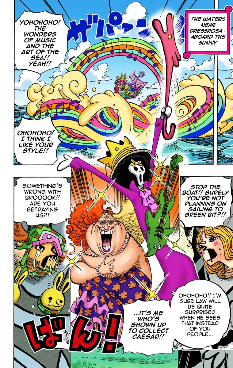 One Piece Digital Colored Chapter 722 image 19